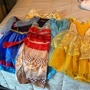 Assorted girls costumes